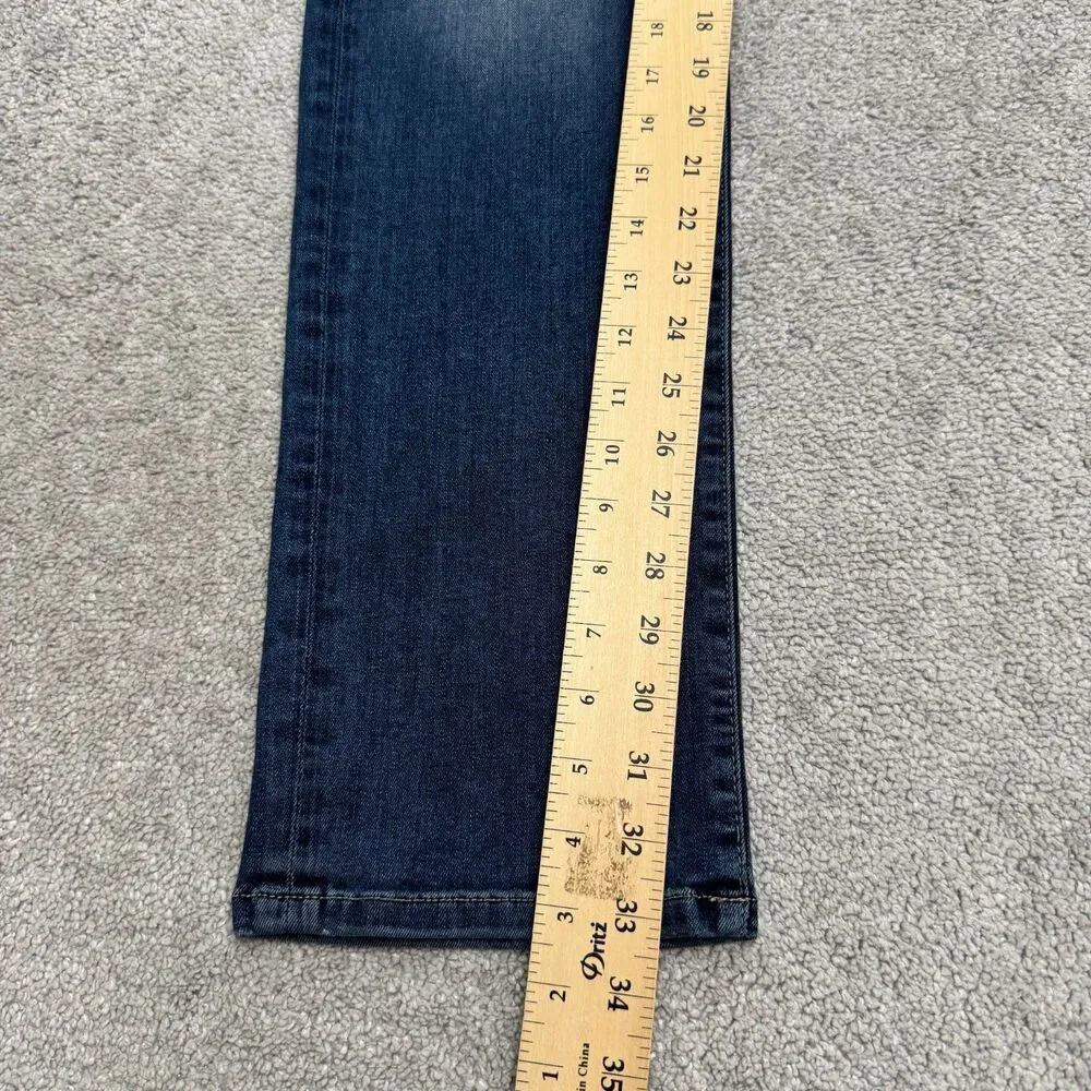 Fidelity Jimmy Satori Slim Fit Straight Leg Denim Jeans Mens 33 Blue Stretch
